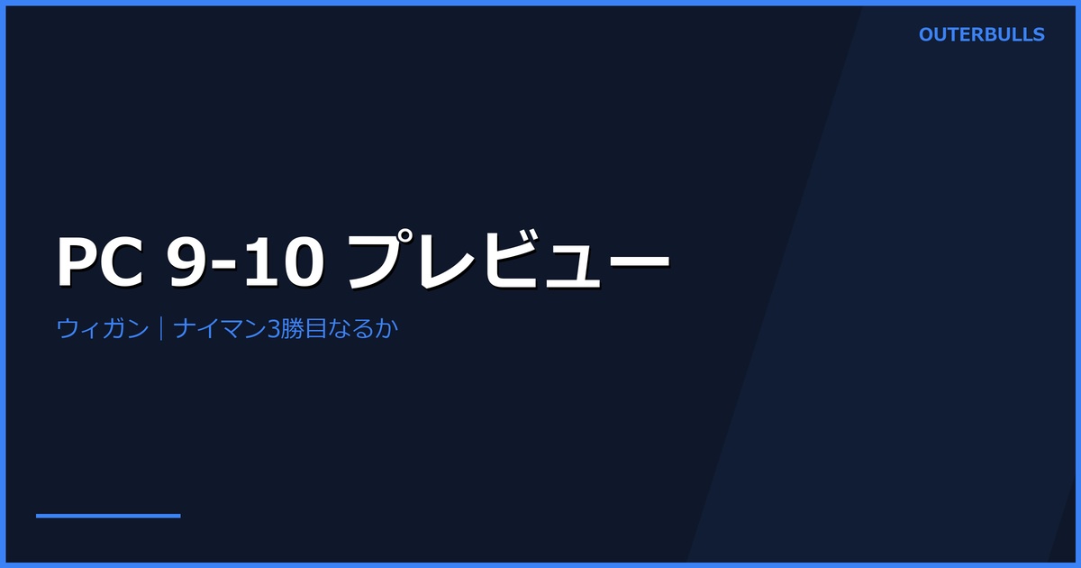 Players Championship 9-10 プレビュー — ウィガンで128名が激突、今季2勝ナイマンの3冠なるか（4/13-14開催）